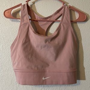 Pink XL sports bra